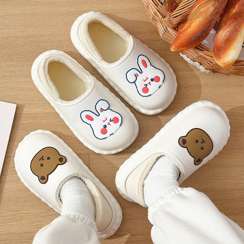 Cozy Winter Slippers for Women | Soft Plush Sole | Indoor Home Footwear