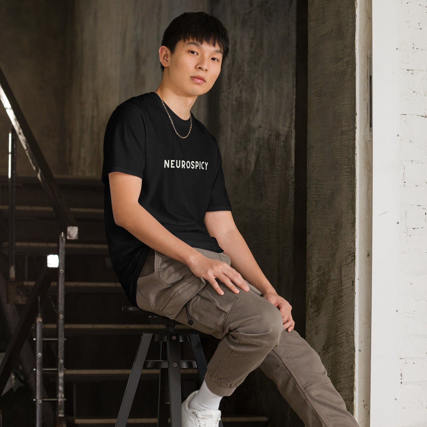 Neurospicy - Embrace Neurodiversity Unisex Cotton T-Shirt