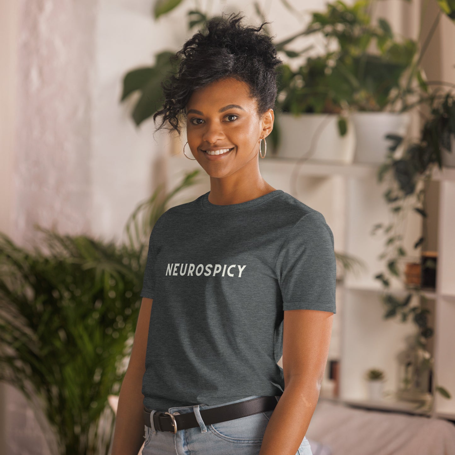 Neurospicy - Embrace Neurodiversity Unisex Cotton T-Shirt