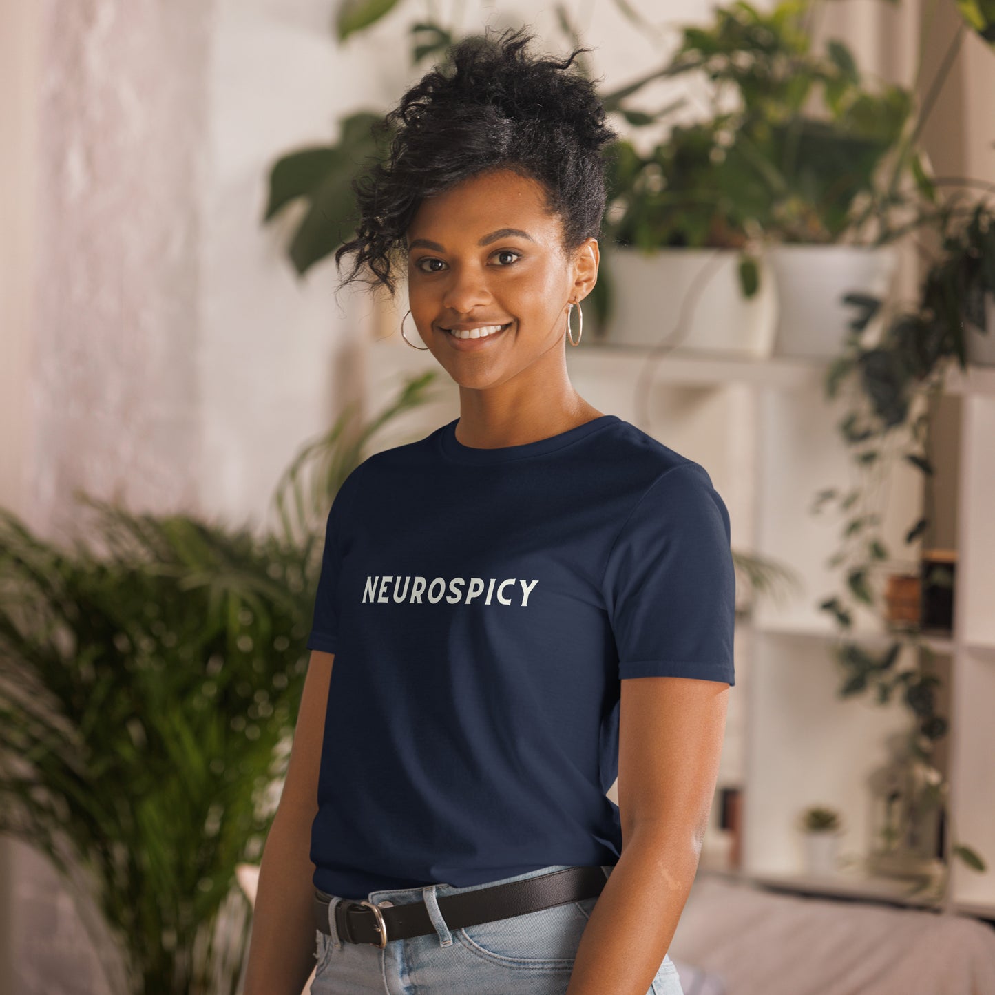Neurospicy - Embrace Neurodiversity Unisex Cotton T-Shirt