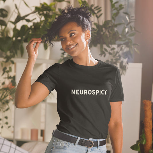 Neurospicy - Embrace Neurodiversity Unisex Cotton T-Shirt