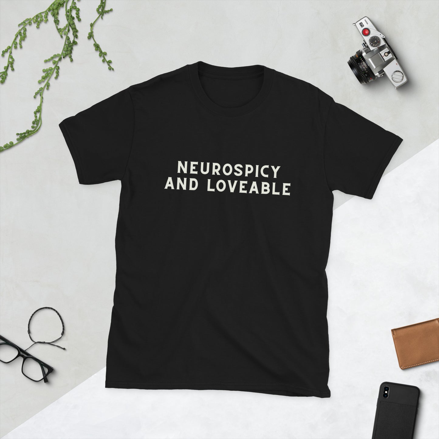 Neurospicy and Lovable - Inclusive Unisex Comfort T-Shirt