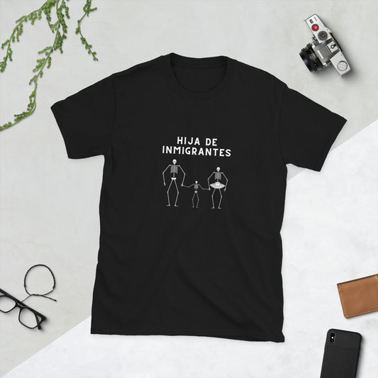 Hija de Inmigrantes Tee - Proud Latinx Heritage Cotton Shirt