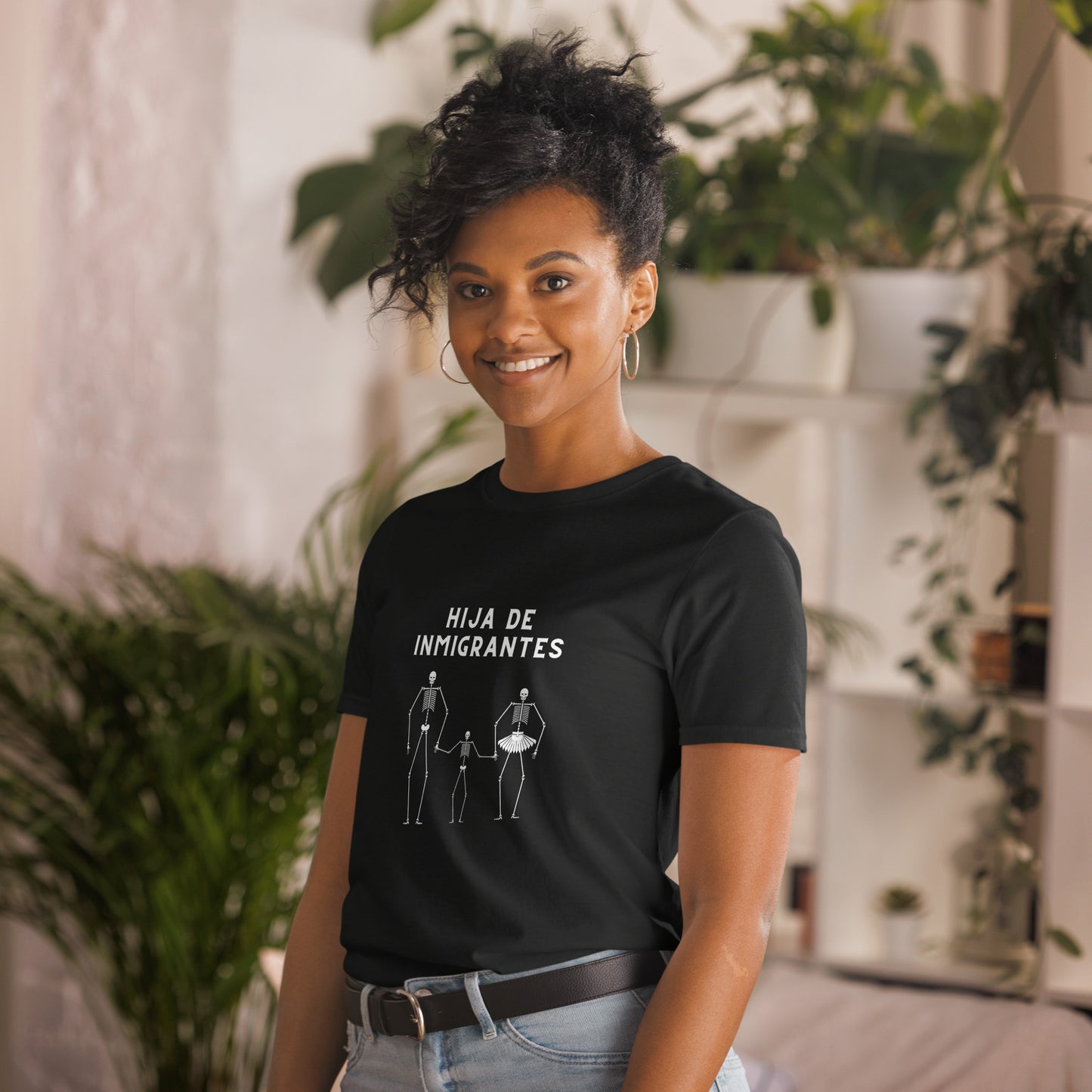 Hija de Inmigrantes Tee - Proud Latinx Heritage Cotton Shirt