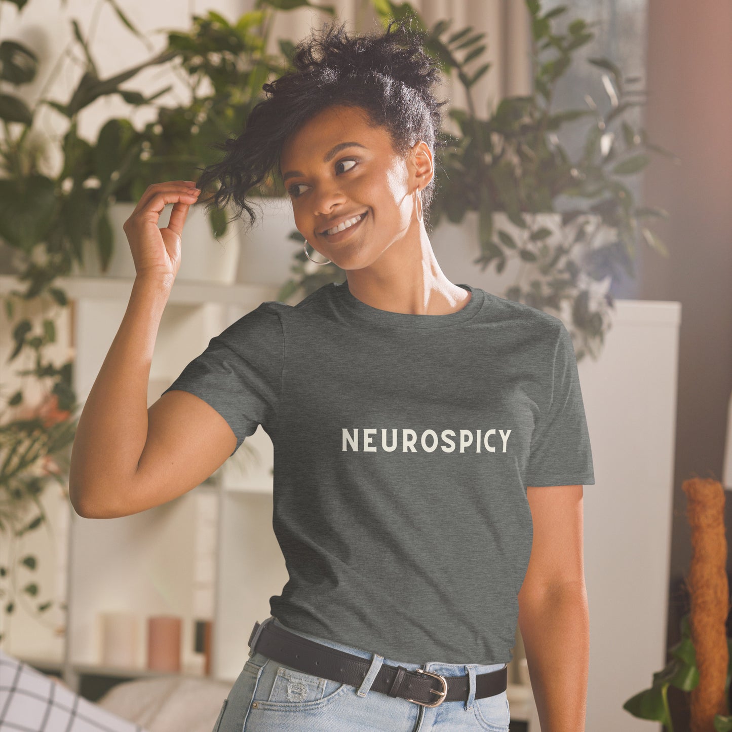 Neurospicy - Embrace Neurodiversity Unisex Cotton T-Shirt