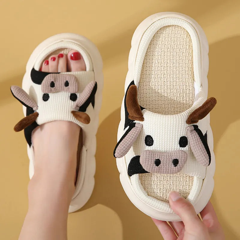 Cozy Cow Slippers Unisex flip flops